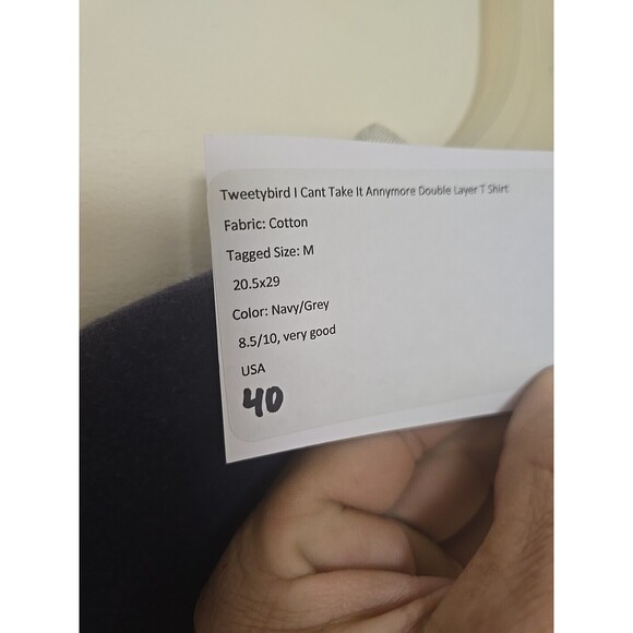 Looney Tunes T Shirt by Freeze, Tweety Bird Size Medium vintage - Picture 5 of 12